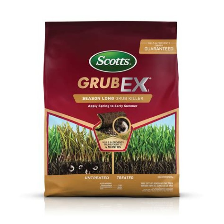 Can I put GrubEx down after fertilizer