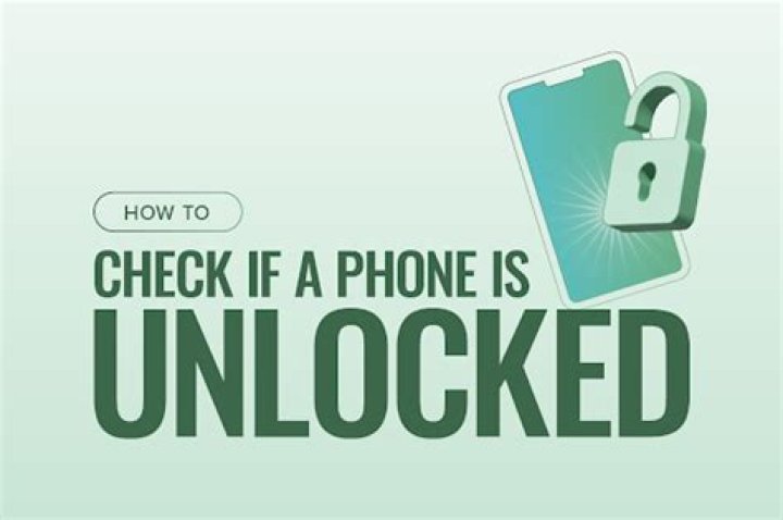 Check if phone is unlocked