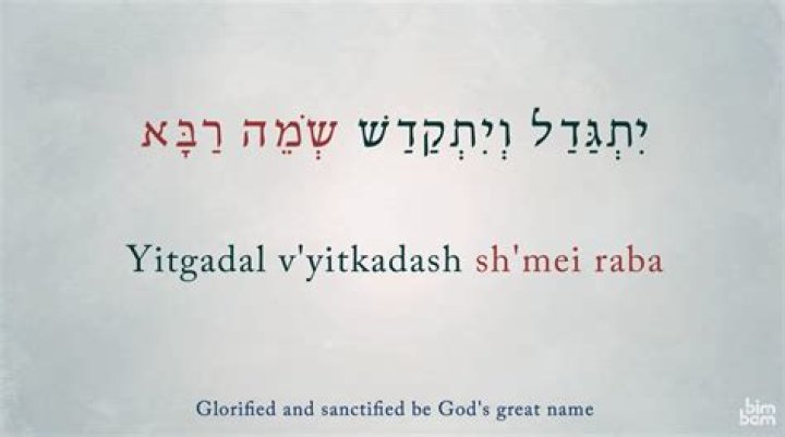 Do you say Kaddish on yahrzeit