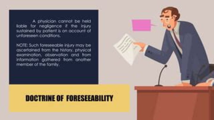Doctrine of foreseeability - How To Discuss