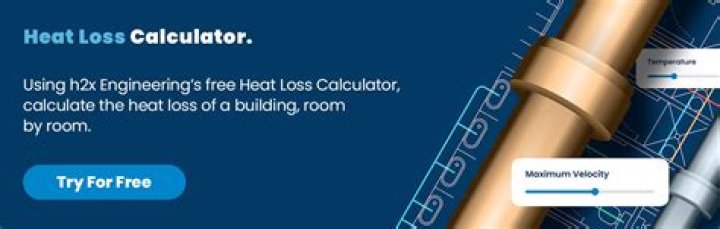 How do you calculate heat loss from Watts