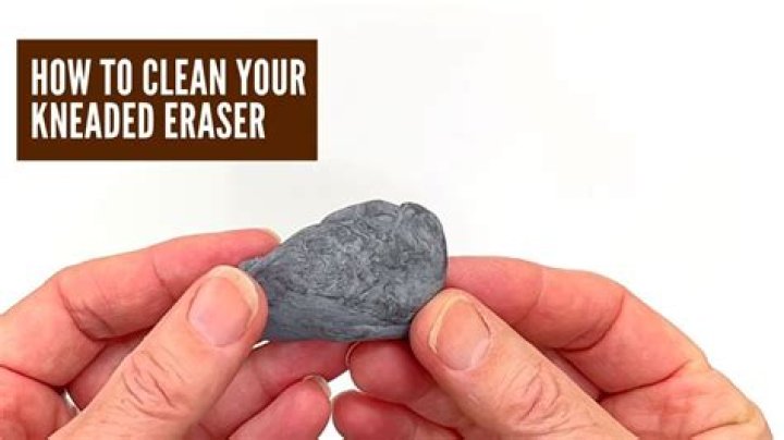 How do you fix a kneaded eraser
