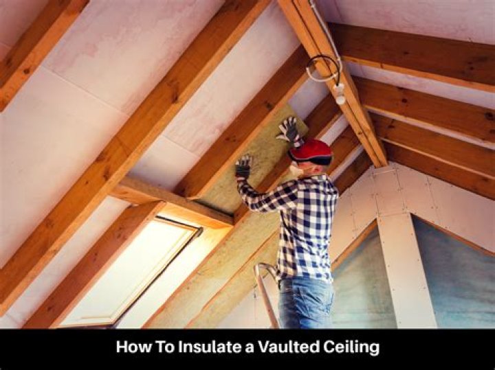 How do you insulate an open rafter ceiling
