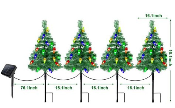 How Many C6 Lights For 7 Foot Tree