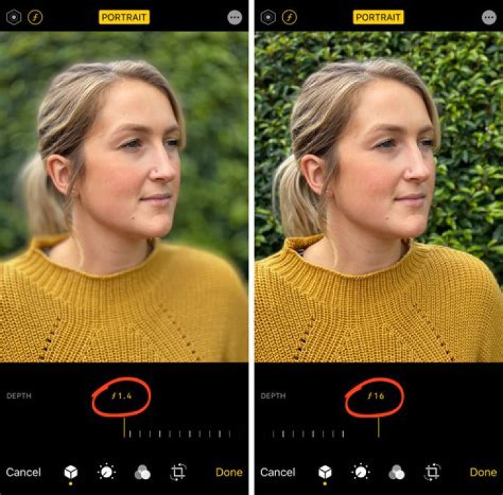 How to blur photo on iphone