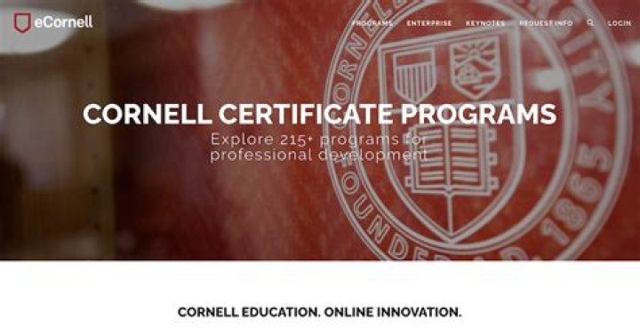Is eCornell affiliated with Cornell