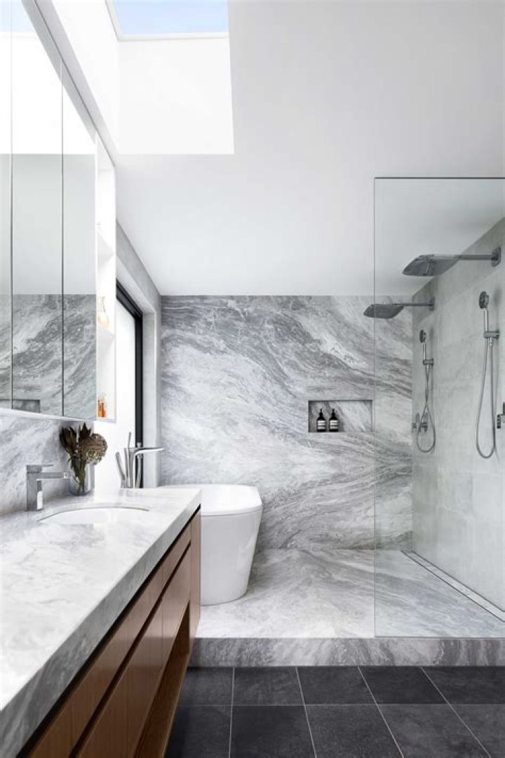 Is marble good for shower walls