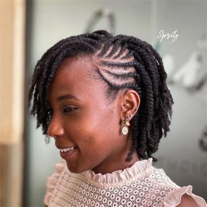 Natural hair twist styles for short hair