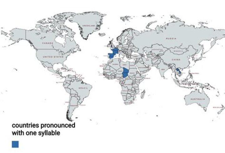 One Syllable Countries - How To Discuss