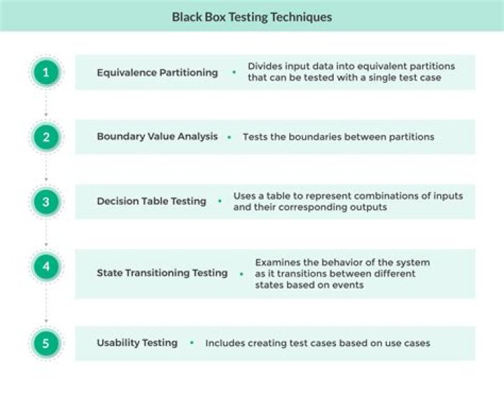 What are the objectives of black box testing