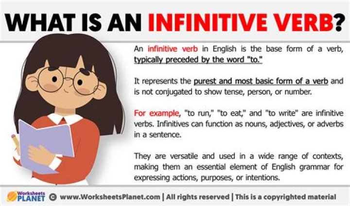 What is infinitive form of verb