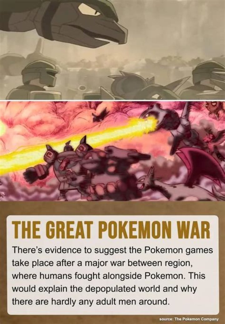 What is the great Pokemon War