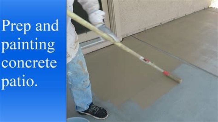 What paint is best for outdoor concrete