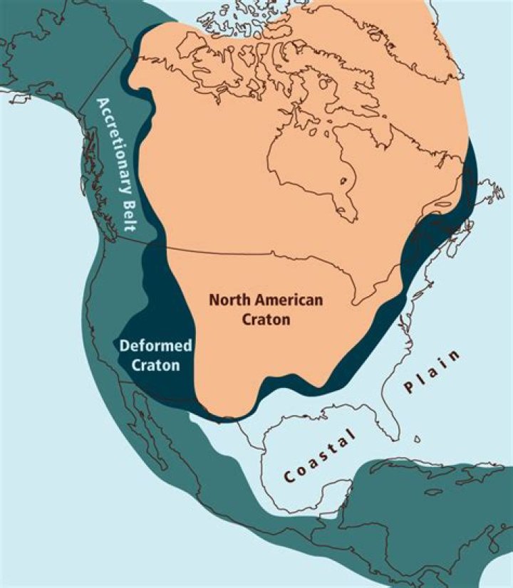 Where are cratons located